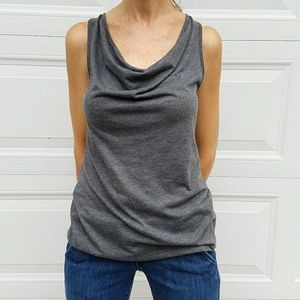 Gap draped neck tank top
